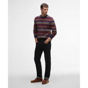 Barbour Easdale Fair Isle Crew Neck Jumper
